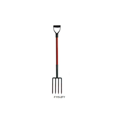 Hot Sale Industrial Grade Garden Fork with Wood Handle