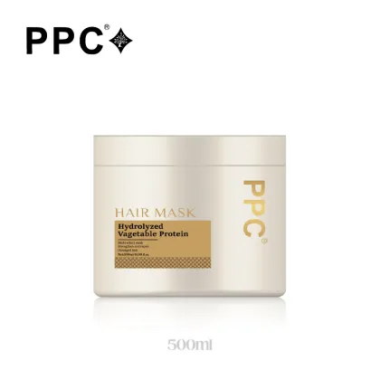 Organic Biotin Natural Hair Mask - 500ml Salon Professional Protein Moisturizing Hair Steam Mask