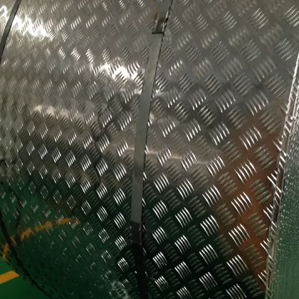 aluminum 1050 non slip aluminum coil 5-bars price