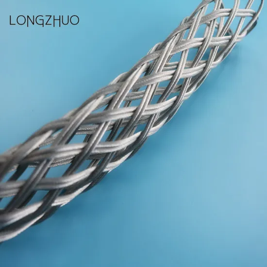 Hot-dipped Galvanized Wire Mesh Hoisting Cable Grips
