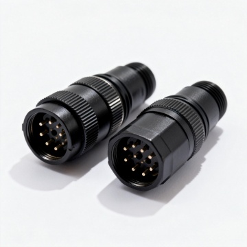 M12 Field Wireable 6 pin Deutsch Circular Connectors