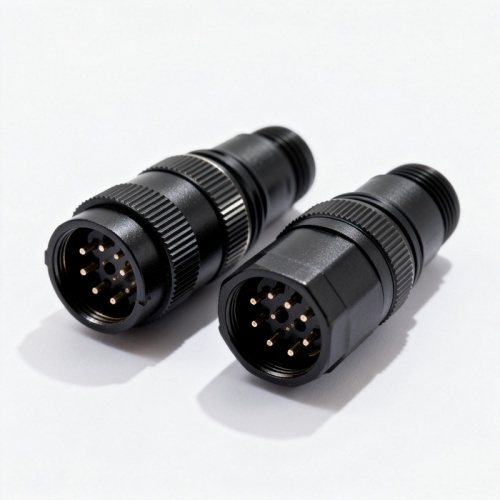 M12 Field Wireable 6 pin Deutsch Circular Connectors