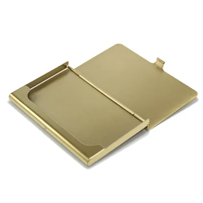 Mirror Gold Visa Card Holder Bag