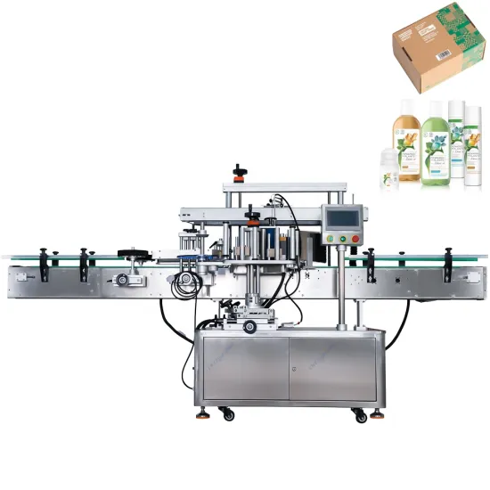 Electric Driven Automatic Two-Sides Bottle Labeling and Packaging Machine