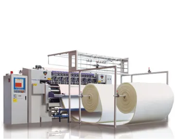 Quilting machine for mattress production