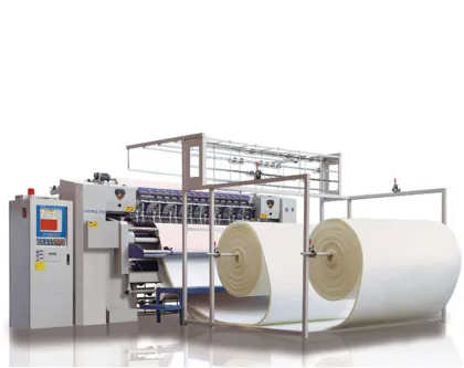 Quilting machine for mattress production