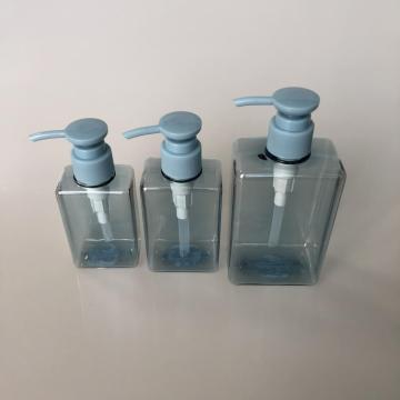 250ml square bottle with lotion pump