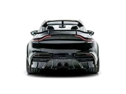 Stylish Aston Martin DBX Carbon Fiber Spoiler Upgrade: M-Style Wing Installation and Benefits