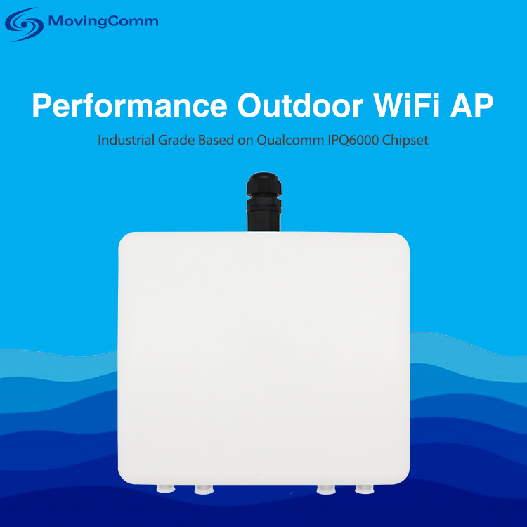 MCT Industrial Grade Performance Outdoor WiFi6 1800Mbps Dual Band 2,4 GHz et 5 GHz Wireless AP