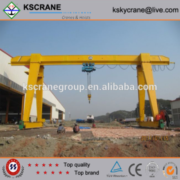 CE Passed MH Model Single Beam Wire Hoist Gantry Crane