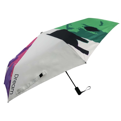 Paraguas automático de 3 pliegues con cierre de seguridad