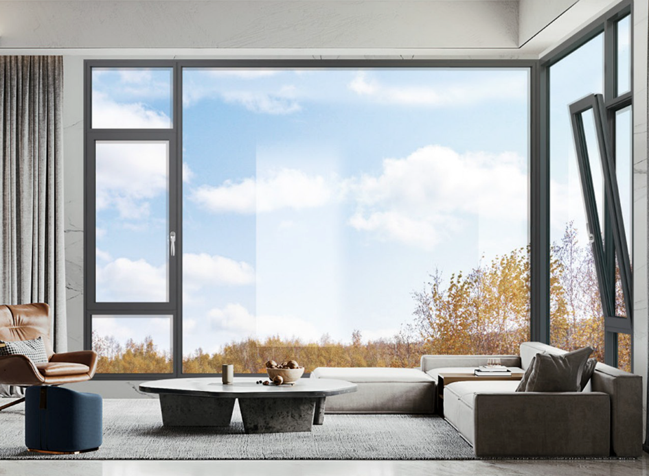 Aluminum Tilt And Turn Windows