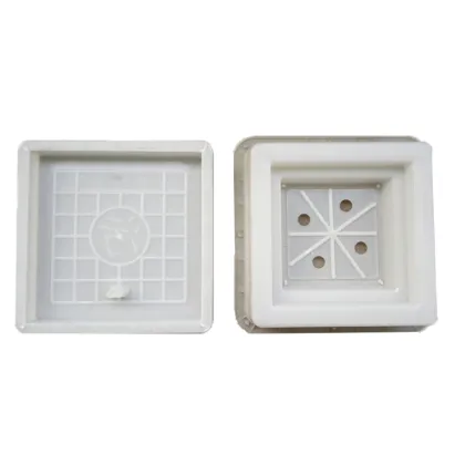 White Plastic Moulds Factory Outlet: Customizable Rainwater Well Drainage Cubes
