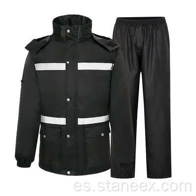 ANSI/ISEA Clase 3 Men Jacket Gear Rain Rain Gear