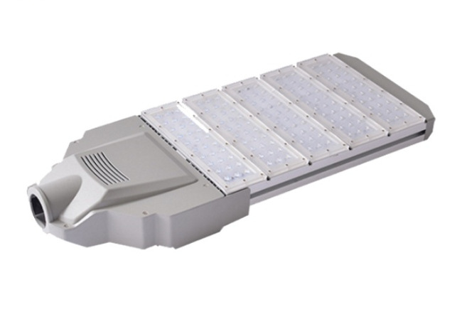 White Modern 180W LED Street Light