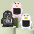 Mini-sala elétrica e aquecedor de mesa Penguin Ventilador