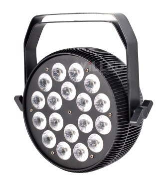 Uplight Par Can DMX 512 18x10W/18x18W RGBW Flat Slim LED Wedding Light Indoor