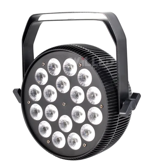 Uplight Par Can DMX 512 18x10W/18x18W RGBW Flat Slim LED Wedding Light Indoor