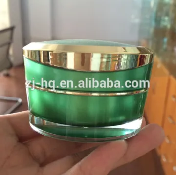 Cosmetic jars luxury acrylic cosmetic jar