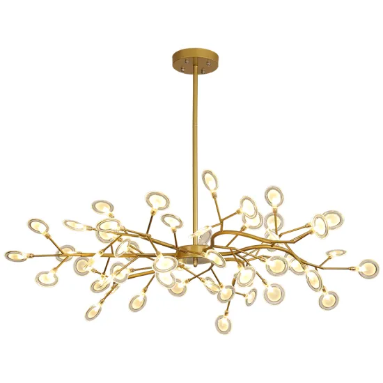Modern Firefly LED Ceiling Chandelier - Stylish Tree Branch Lamp Decoration
