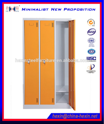 Free standing metal wardrobe