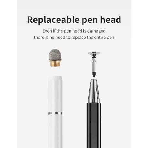 Three-in-one disk stylus