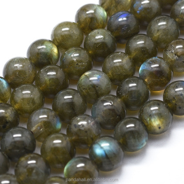 Shop Pandahall 8mm Round Natural Labradorite Beads Strands Online