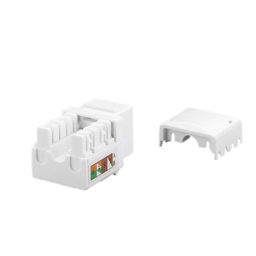 RJ45 Cat6 90 Degree UTP Unshielded Keystone Jack Punch Down Modular Plug