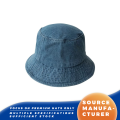 Topi Ember Katun Vintage Warna Polos