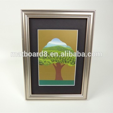 high glossy finish color wood picture frame manufacturer