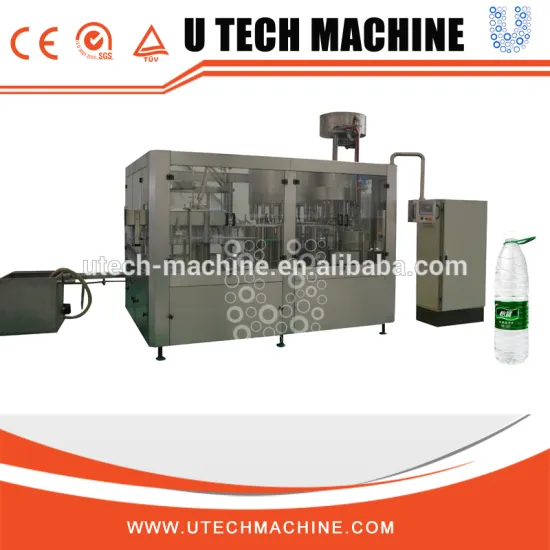 Automatic Mineral Water Bottling Machine For Plastic Bottle