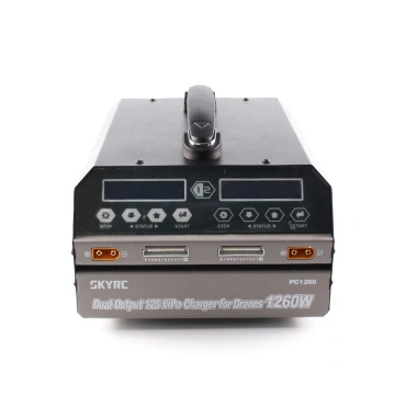 Chargeur de batterie LiPo LiHV à double canal 6-14s, UP1800-14S, pour Drone  de Protection