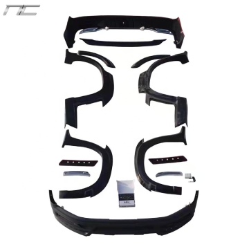 2018 LC200 Wald Style Body Kit: Front Lip, Rear Diffuser, Wheel Eyebrow