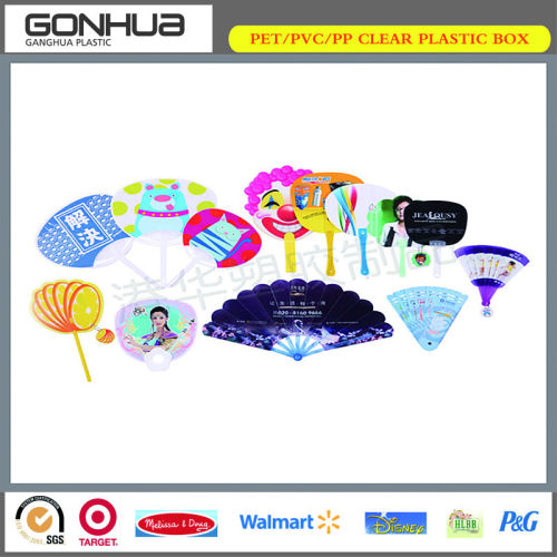 New gadgets 2014 promotional item custom various styles folding small mini fan plastic hand fan