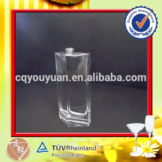 perfumery glass bottle 100ml