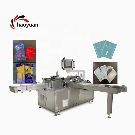 Haoyuan Automatic Household Gloves Packing Machine for Thailand: Four-Side Sealing Bag Packaging Machine