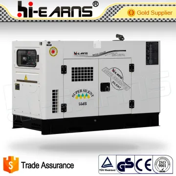 15KVA Super silent water-cooled four cylinder diesel generator set