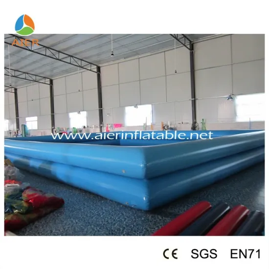 Blue inflatable water pool for zorb ball inflatable pool for water balls