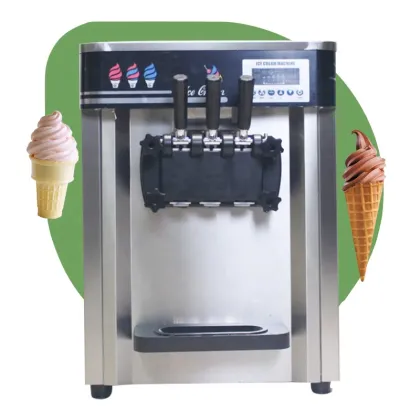 Desktop Cornetto Soft Serve Ice Cream Machine for Small Businesses