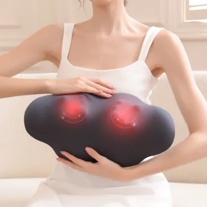 Cervical Spine Massager: Home Waist Back Neck Massage Pillow