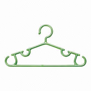 Plastic Hanger for Children, Made of Virgin PP Material, Measures 28.1 x 15.1 x 0.77cm (Individual)
