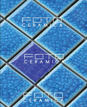 Swimming Pool Color Mixed Mosaic Tiles Wholesale in China