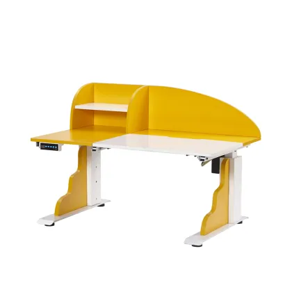 Single Motor Height Adjustable Children`s Study Desk