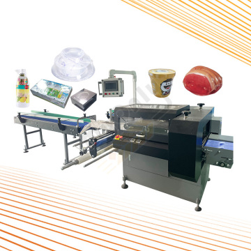 Automatic PE Flow Conveyor Belt Packaging Machine for Pizza Boxes
