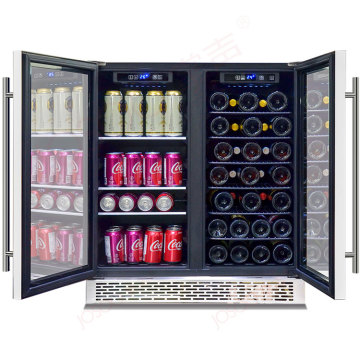 Josoo 66 Bottles Cantinetta Wine Cooler Refrigerator