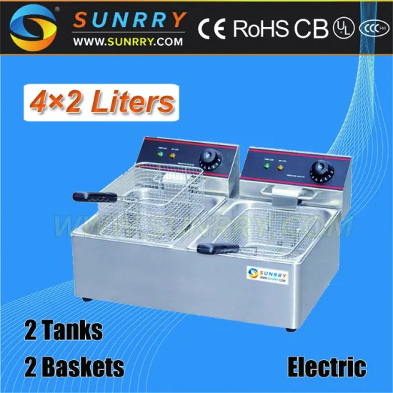 Commercial High Quality Stainless Steel Electric Deep Fryer for Sale