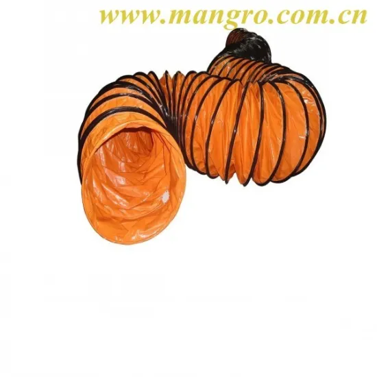 pvc coated fabric tunnel and mine ventilation ducting