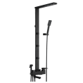 Luxury sanitaryware brass blackened 5- function sanitary shower Bathroom product brass shower