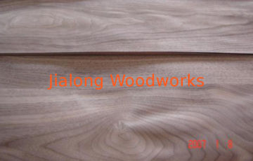 Black Crown Cut Walnut Wood Veneer Natural For Furniture