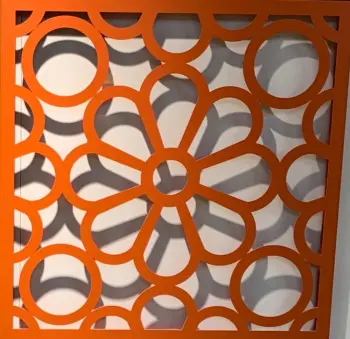 Best Selling PVDF Spray Coating Aluminum Perforated Sheet